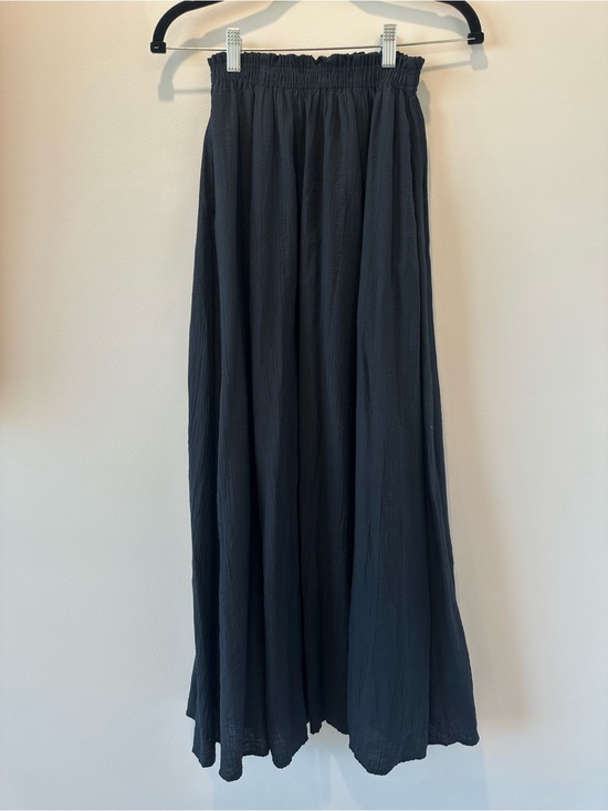 Abercrombie & Fitch Dresses & Skirts - Abercrombie Gauzy Long Elastic Black Maxi Skirt Resortwear Flowy Romantic XS